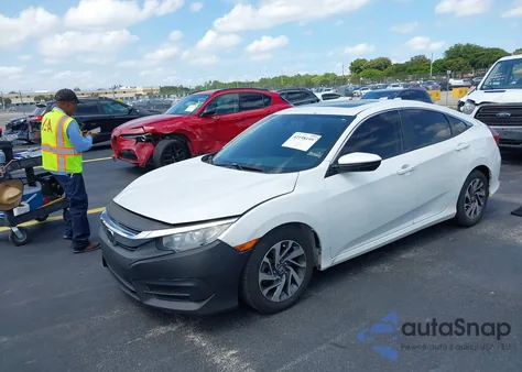 2018 Honda Civic Ex from USA, damaged, VIN 19XFC2F73JE044231